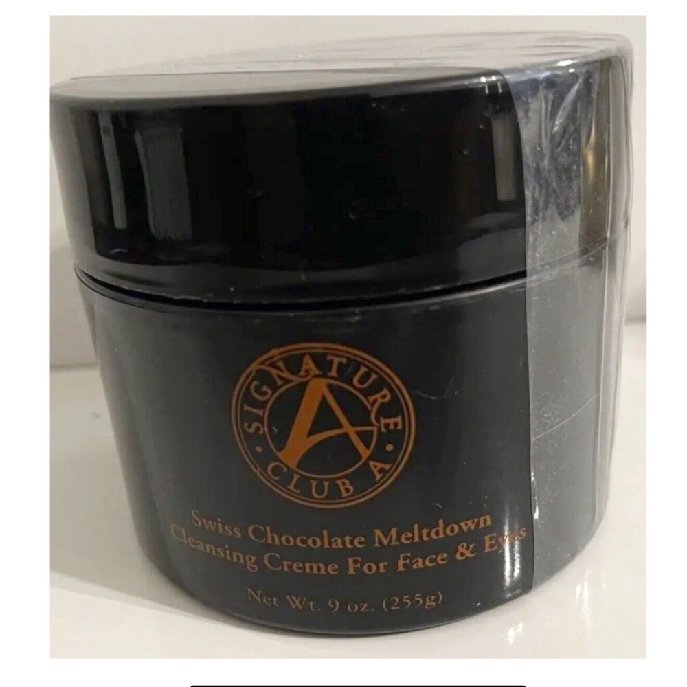 Signature Club A Swiss Chocolate Meltdown Cleansing Cream Face 9oz NEW SEALED!